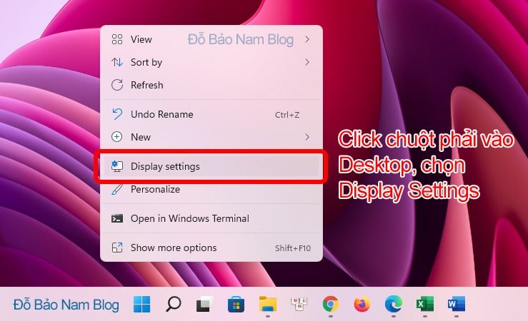 Cách chỉnh độ sáng màn hình máy tính Win 11 qua Windows Settings