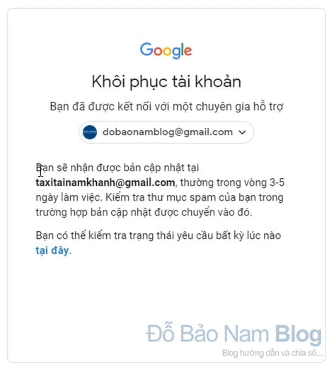 Hướng dẫn cách khôi phục tài khoản Gmail qua hình ảnh - Hình 6