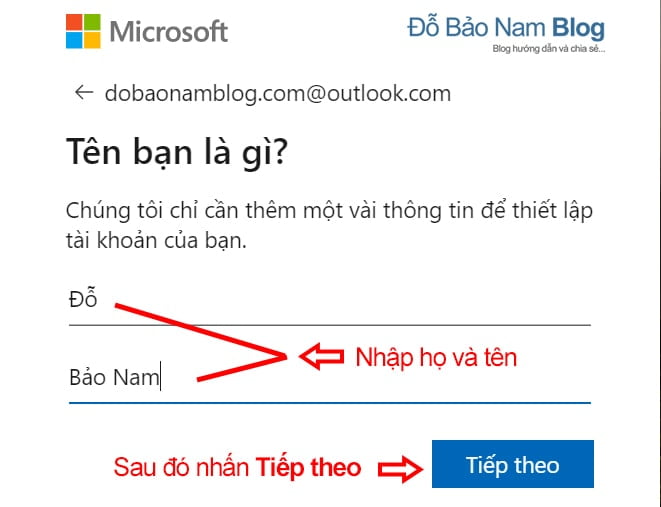 Cách tạo tài khoản Microsoft trên máy tính qua ảnh - Ảnh 3