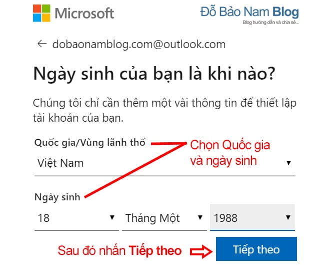 Cách tạo tài khoản Microsoft trên máy tính qua ảnh - Ảnh 4