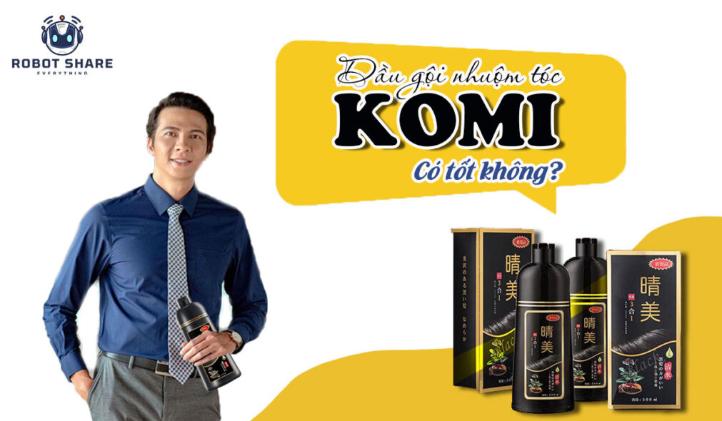 dầu gội phủ bạc komi có tốt không