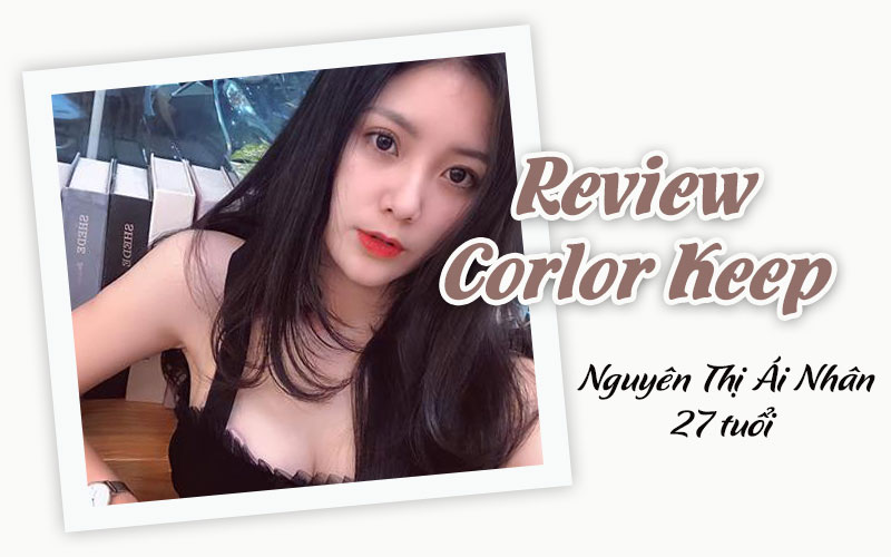 review xịt khử bạc color keep